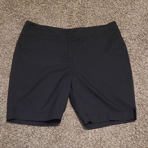 PGA Tour Women's Black Bermuda Shorts